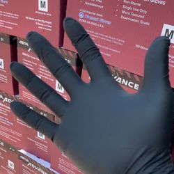 Black Nitrile Glove