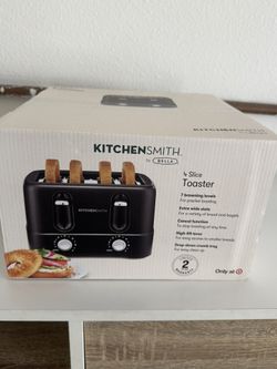 Kitchensmith New 4 Bread Toaster