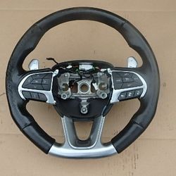 Steering wheel leather jeep grand cherokee wk2 srt