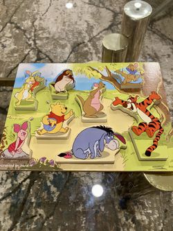 Melissa & Doug Winnie The Pooh Wooden puzzle 