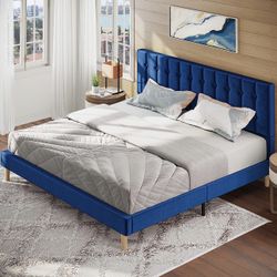 Full Size Bed Frame Velvet