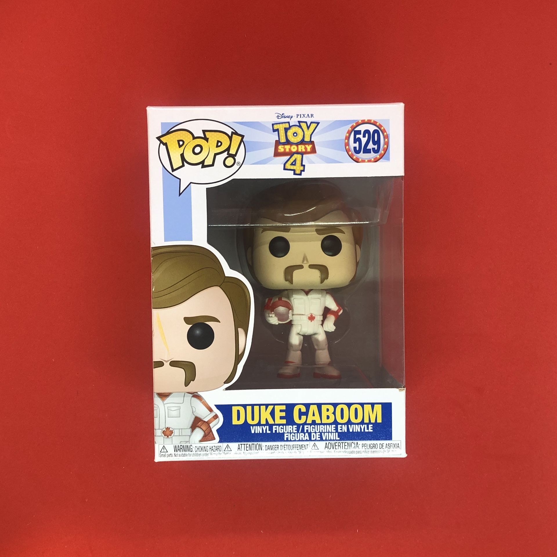 Funko Pop Toy Story 4 Duke Caboom #529 Vinyl Figure NEW
