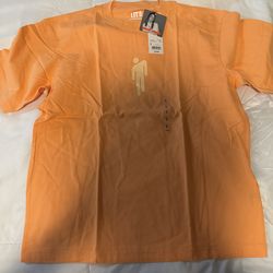 Billie Eilish x Murakami x Uniqlo orange tee size S new