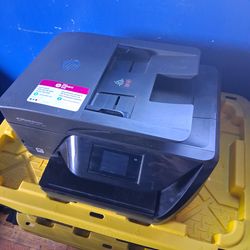 Printer, 9 ink cartridges and printer paper
