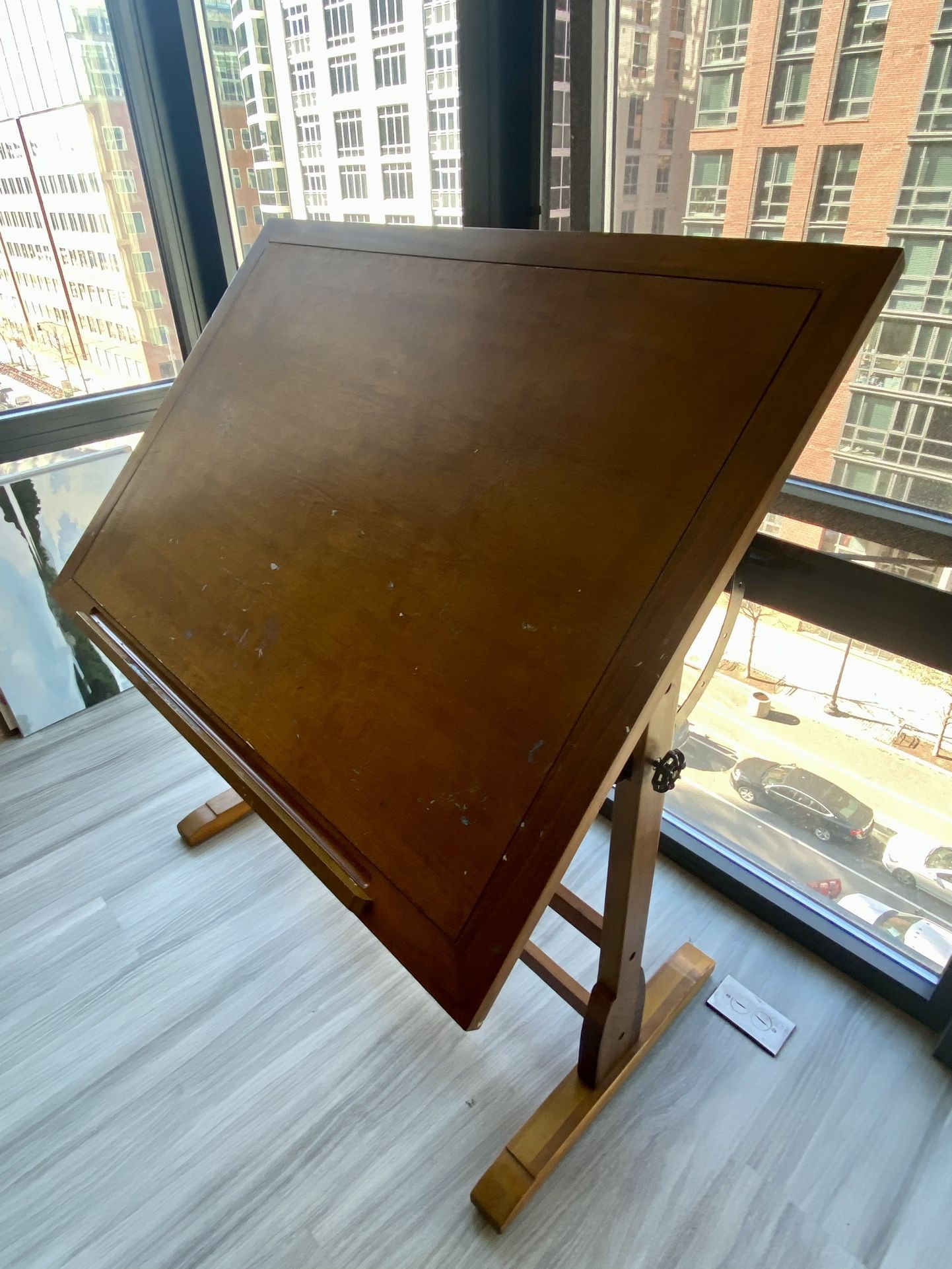 Drafting Table With Stool