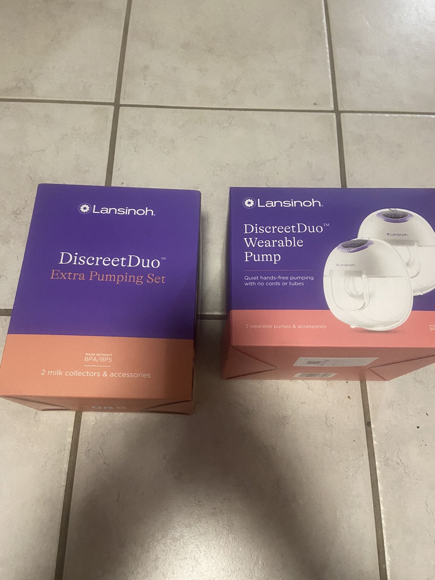 Wareable Breast Pump Set