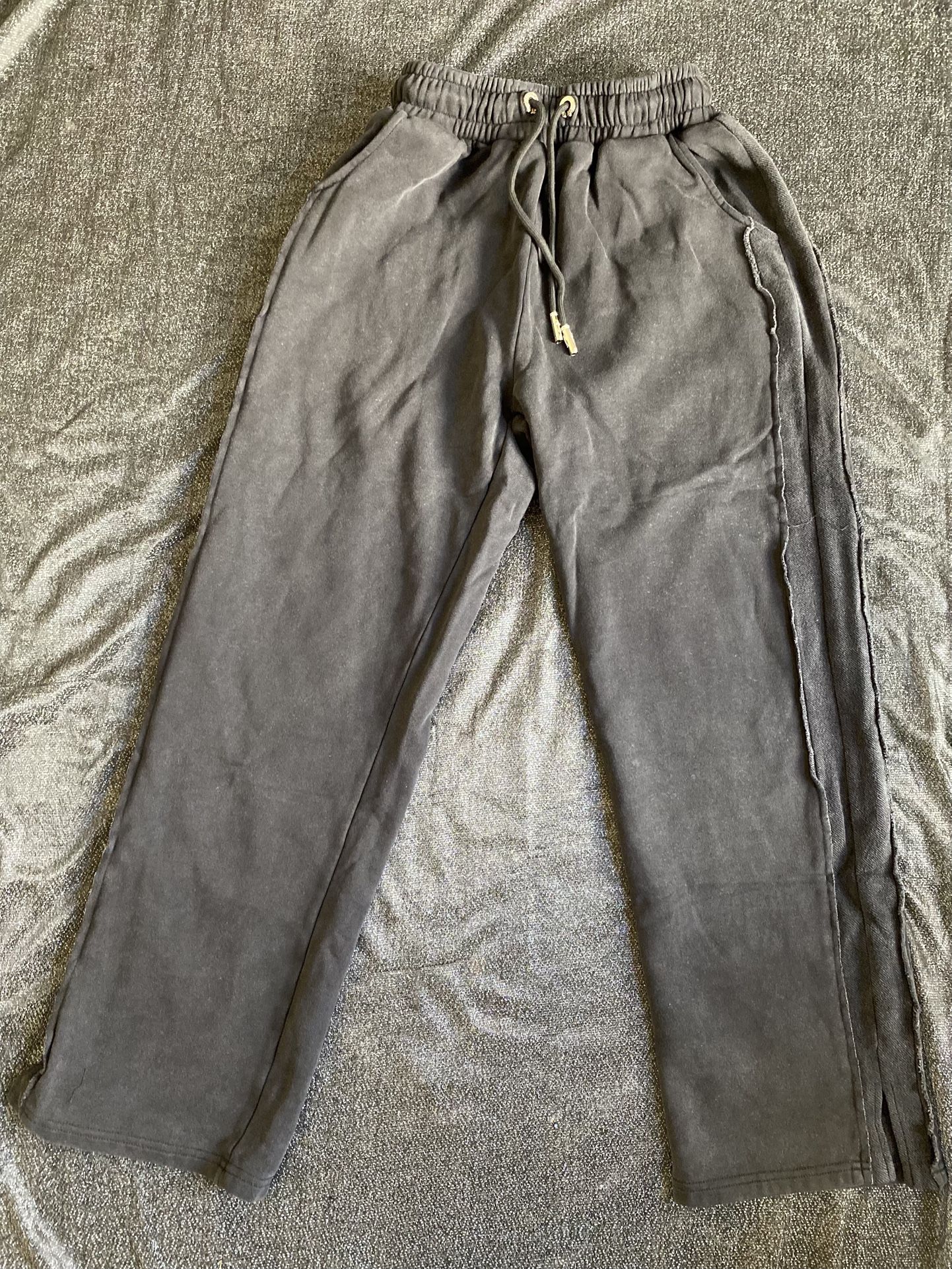Chrome Hearts Grayish Black Sweatpants,All Products : American Fashion Style Bags On Sale