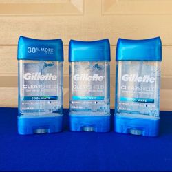 Gillette Deodorants 