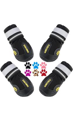 Qumy Dog Shoes Dog Broot Size 5 40-55 Lbs