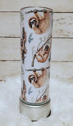 20oz Stainless Steel Sloth Tumbler 