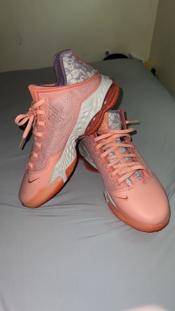 Nike LeBron 19 Low EP Hawaii Size 12 Crimson Bliss DQ8344-600