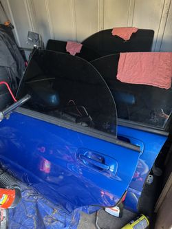 2005 subaru wrx 4 blue doors