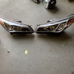 2015-2017 Hyundai Sonata Driver And Passenger Headlight