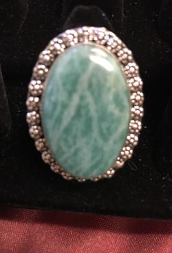 Amazonite ring