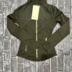 lululemon define jacket gold zipper size 2