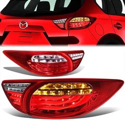 LA Zona Auto Parts 2013 to 2016 Mazda CX5 Halogen Tail Lights Luces traceras Micas Calaveras LeD Stop light CX-5