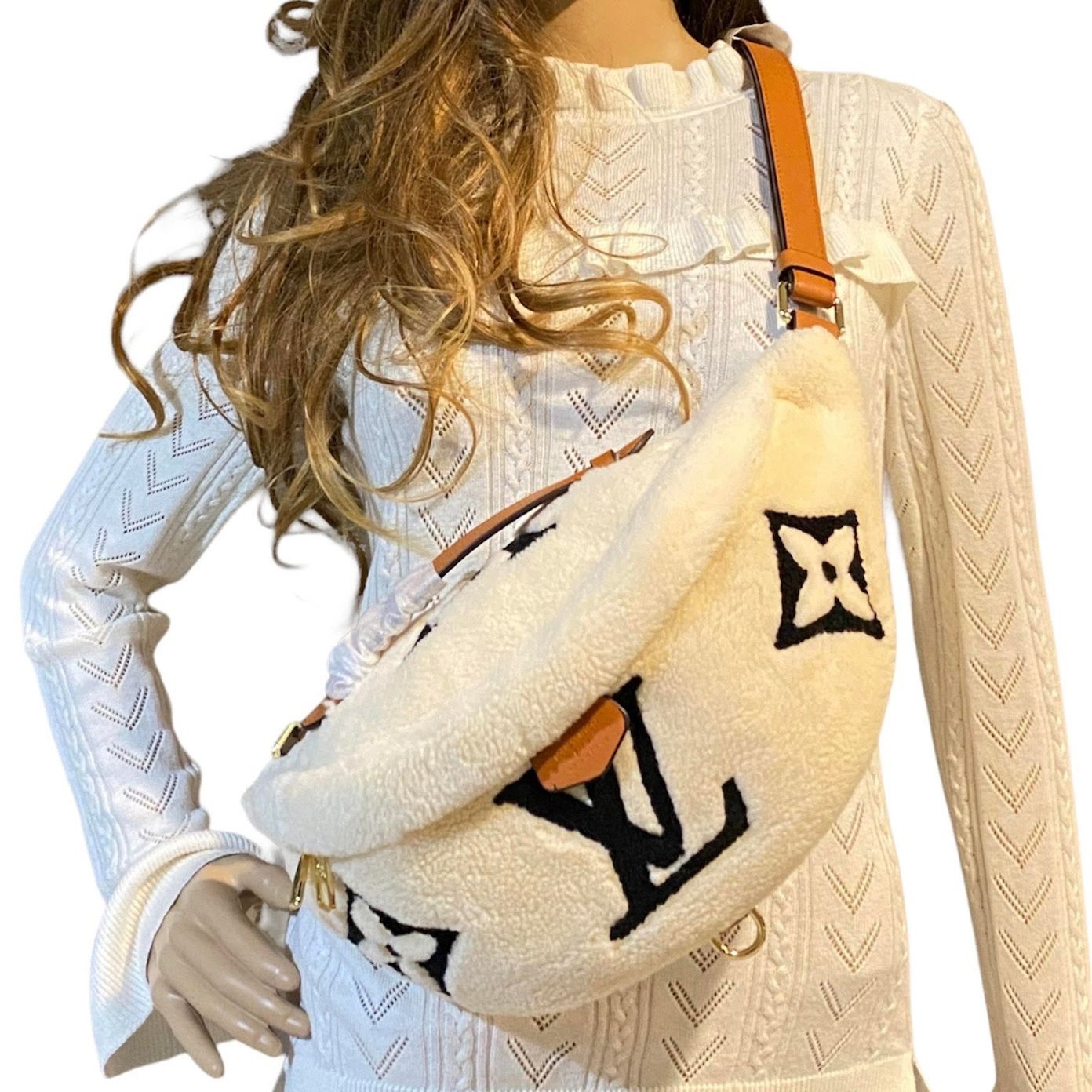 Louis Vuitton Teddy Shearling Bum Bag | Waist Bag | Belt Bag for Sale in  Louisville, KY - OfferUp
