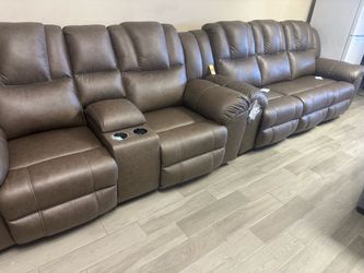 Brand new sofa and Loveseat recliner
