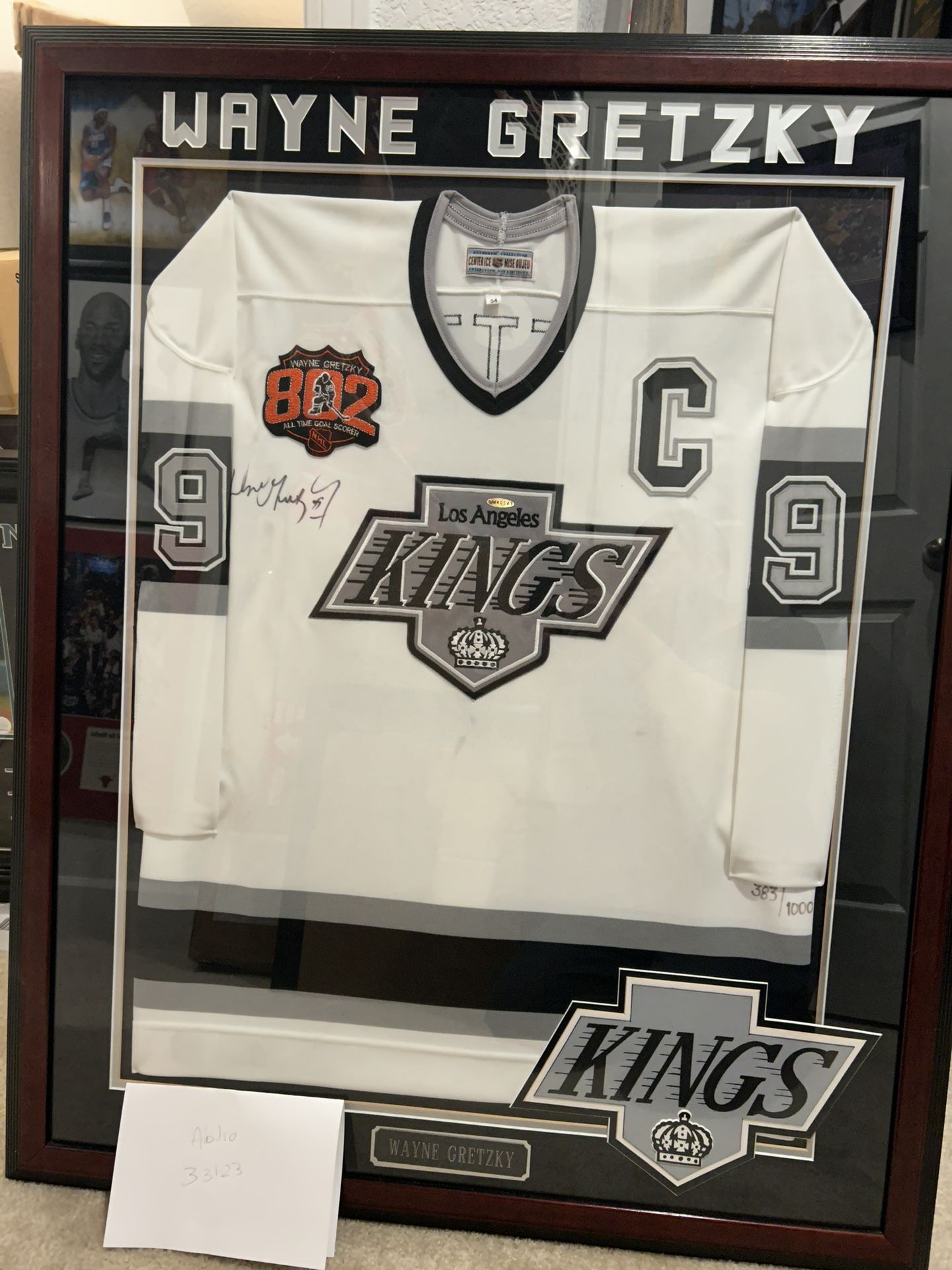 Wayne Gretzky Autographed Kings Jersey