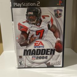Ps2 EA Sports Madden 04, EASports Madden 06, EA Sports Madden NFL 07, EA Sports Madden NFL 09, EA Sports Madden NFL 10