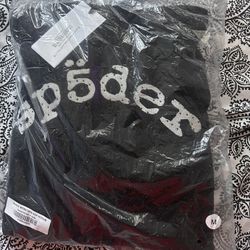 Brand New Sp5der VVS Hoodie Black Size M