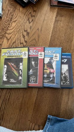 Fast and Furious DVD Collection – 4 Movies
