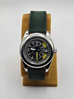 Watch ⌚ Seiko Mod Custom Made Dial 39.5mm Case Leather Strap