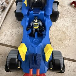 Fisher-Price Imaginext DC Super Friends Batman Toy Batmobile Vehicle & Figure 