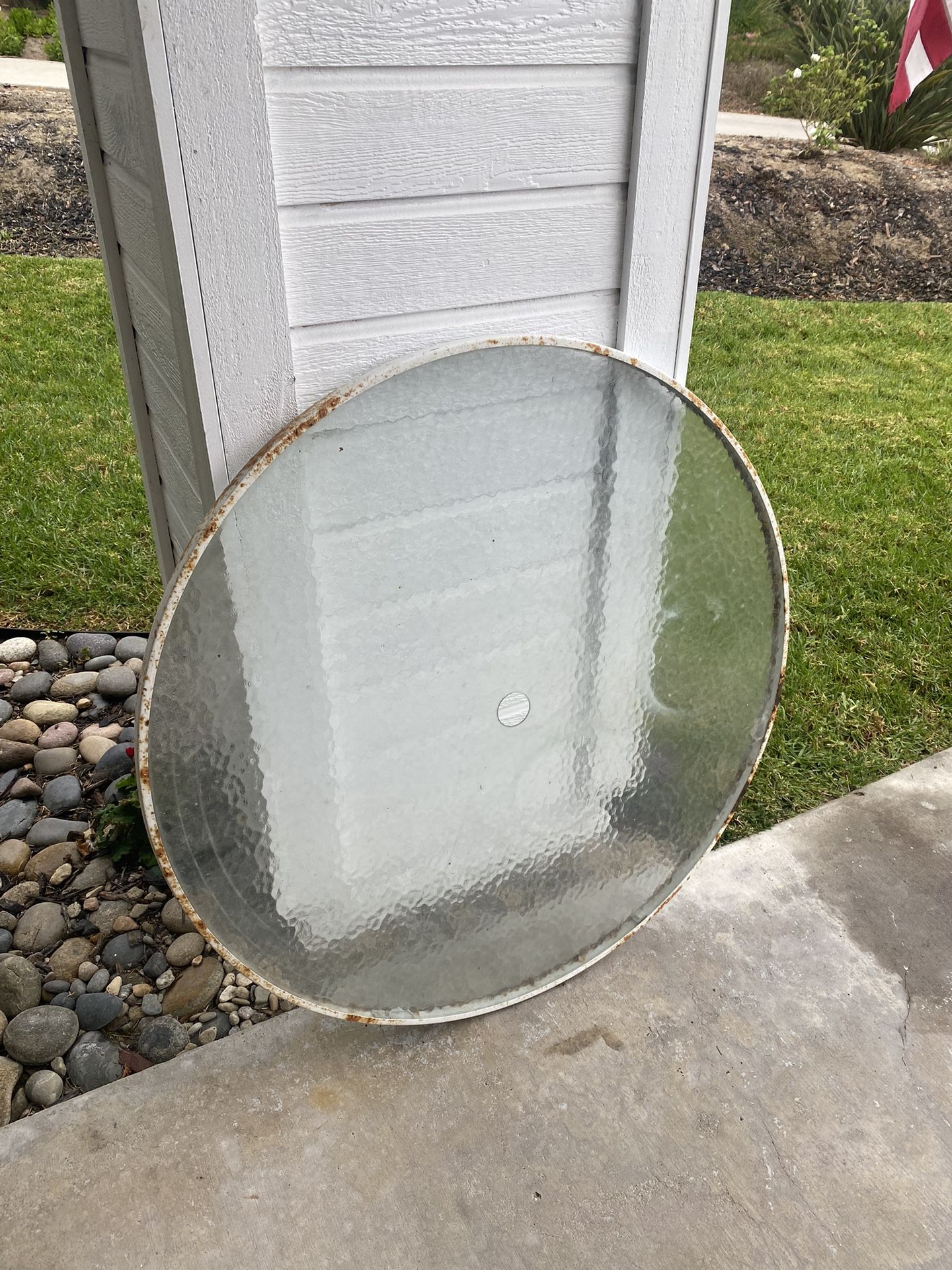 FREE! Vintage Glass Table top