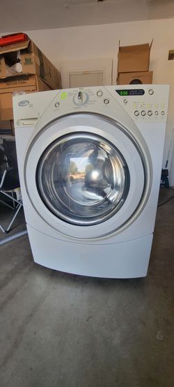 Whirlpool    front loader washer.