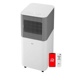 LG Portable Air Conditioner 10,000 BTU – Smart Wi-Fi, ThinQ, Alexa/Google – Cools 250 Sq Ft