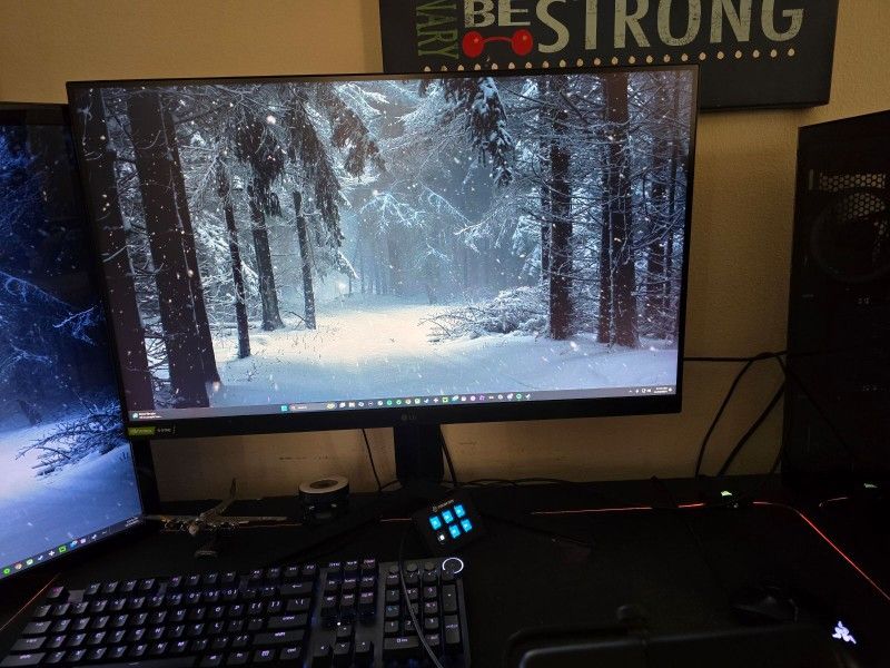 LG 32” IPS 165Hz Monitor 1ms