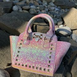 Mini Rainbow Mermaid Purse Handbag 