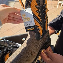 Brand New Ariat Work Boots And Cinch Jeans