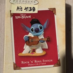 Hallmark Keepsake Disney Lilo & Stitch - Rock ‘N’ Roll Stitch - NIB