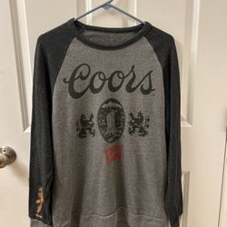 Coors Banquet Sweatshirt Super Comfy Size Large