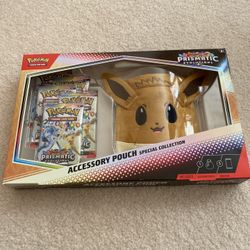 Pokemon Prismatic Evolutions Accessory Pouch Special Collection