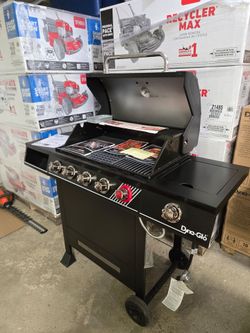 Brand new Fully assembled 5 Burner Propane Grill. With Side Burner 
$299