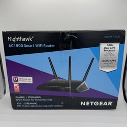 Netgear Nighthawk AC1900 Smart Wi-Fi Dual Band Gigabit Router R7000-100NAS