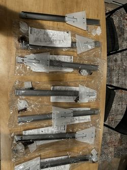 6 New Delta Glide 100 Undermount Drawer Slides – 22.5" – Complete Set