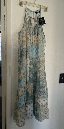 Long summer flowy dress