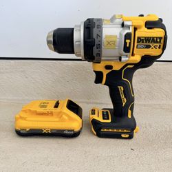 Dewalt Hammer Drill DCD1007 With 4ah Battery