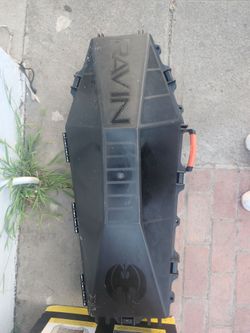 Ravin R182 Hard-Shell Crossbow Case in

black.