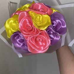 ribbon bouquet 😍