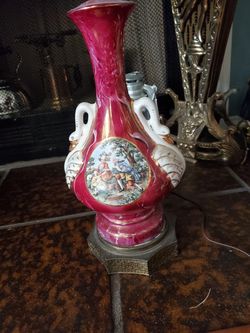Vintage Victorian style lamp