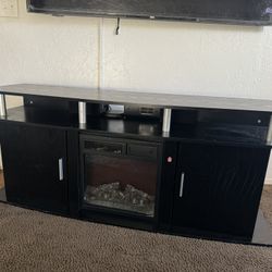 TV With Fire Place