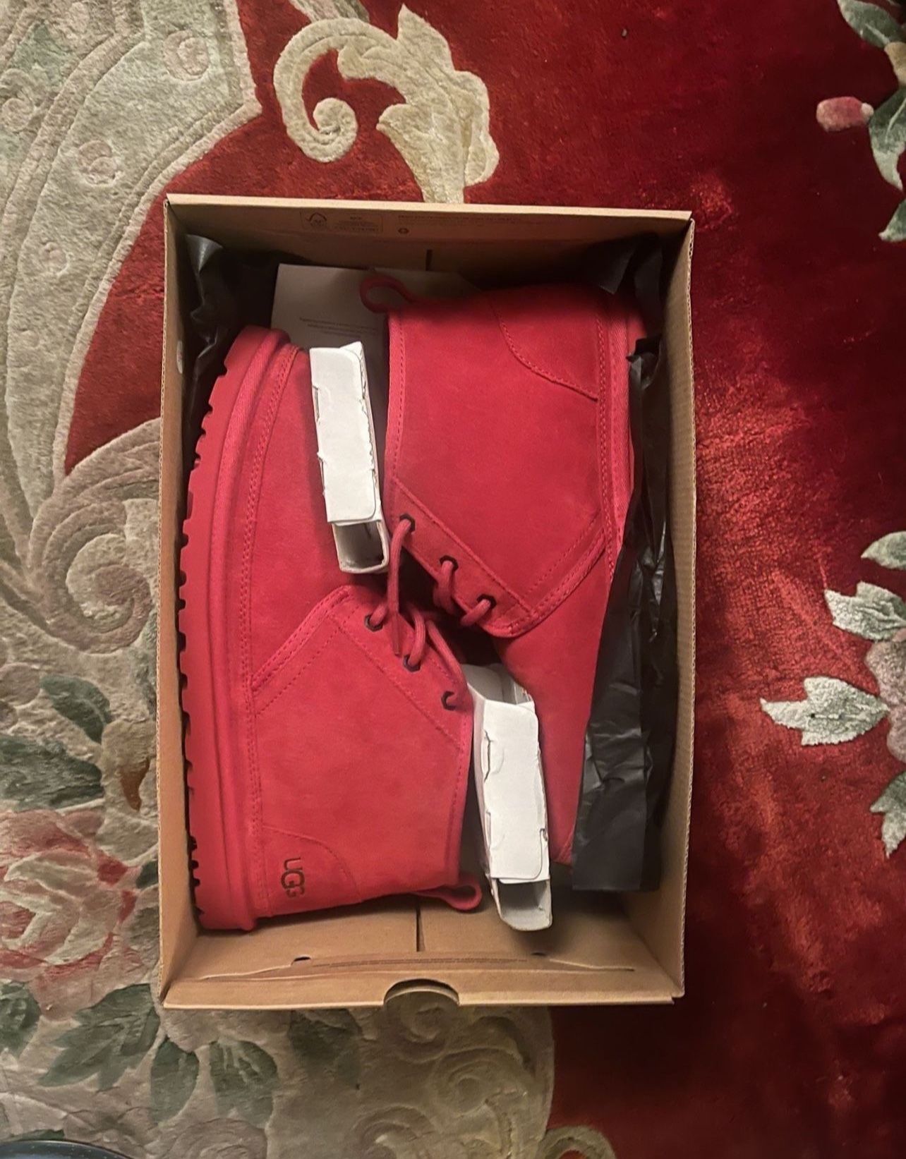 Red Ugg Boots - Size 11 Brand New