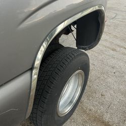 Chrome Fender Trim Chevy 3500