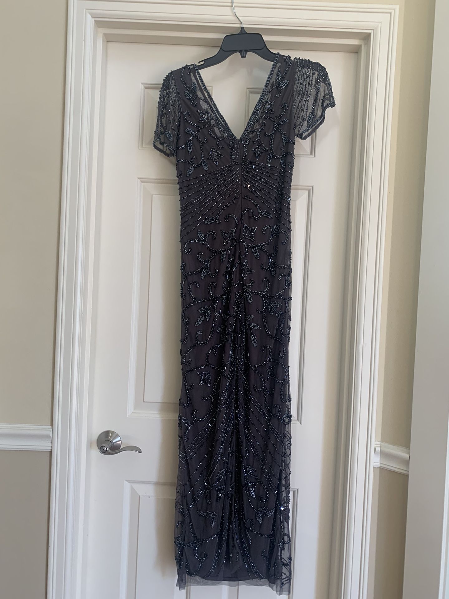 Adrianna Papell Beaded Dress (Size 2)