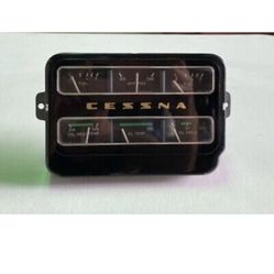 Gauge Cluster (6-pack) From Cessna Airplane